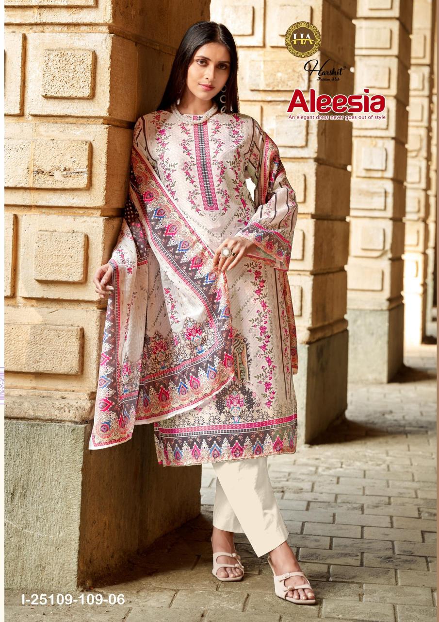Alok Aleesia catalog wholesale dress material distributors in surat