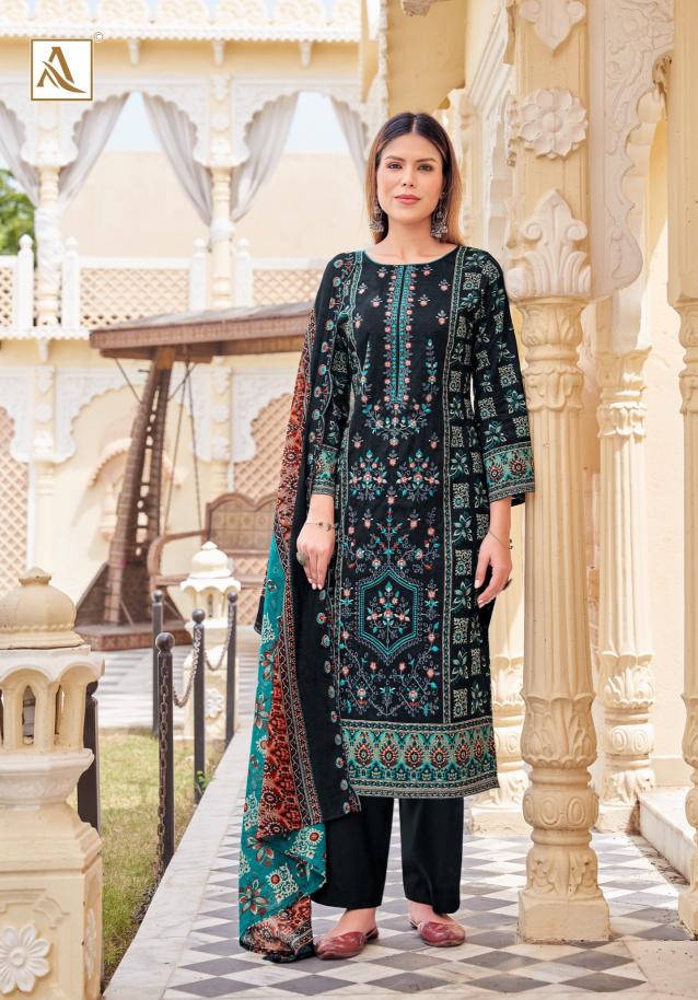 Alok Bin Saeed Vol 12 catalog whole sale dress material sites in surat