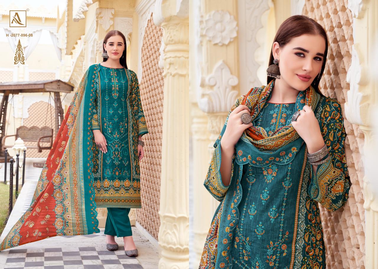 Alok Bin Saeed Vol 12 catalog whole sale dress material sites in surat