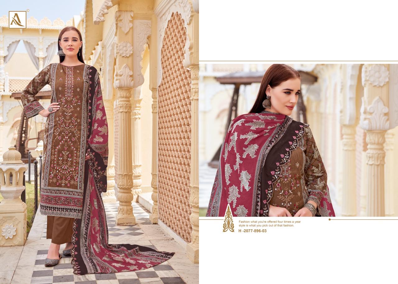 Alok Bin Saeed Vol 12 catalog whole sale dress material sites in surat
