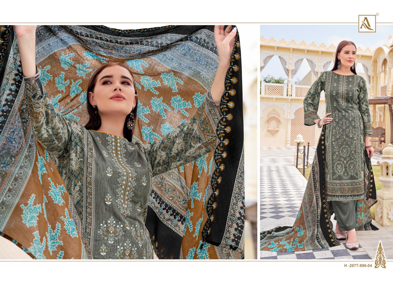 Alok Bin Saeed Vol 12 catalog whole sale dress material sites in surat