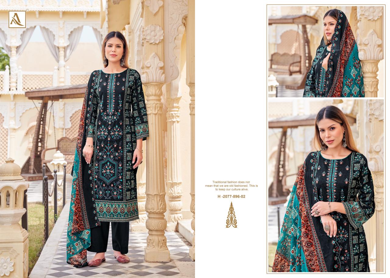 Alok Bin Saeed Vol 12 catalog whole sale dress material sites in surat