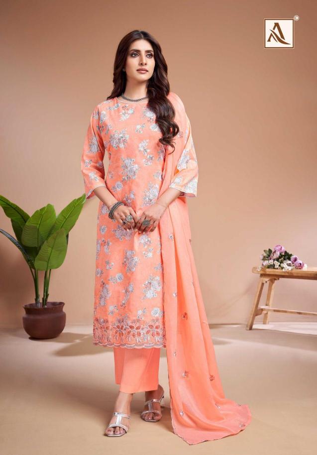 Alok Khadiza catalog dress material with price in surat 