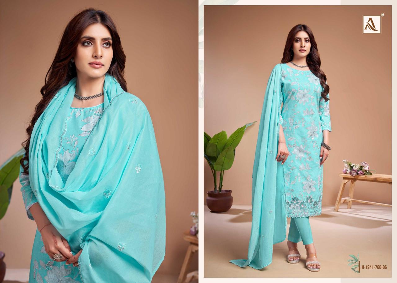Alok Khadiza catalog dress material with price in surat 