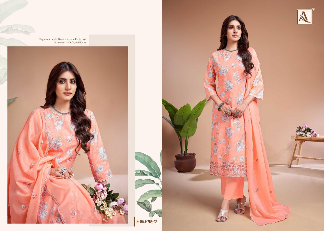 Alok Khadiza catalog dress material with price in surat 