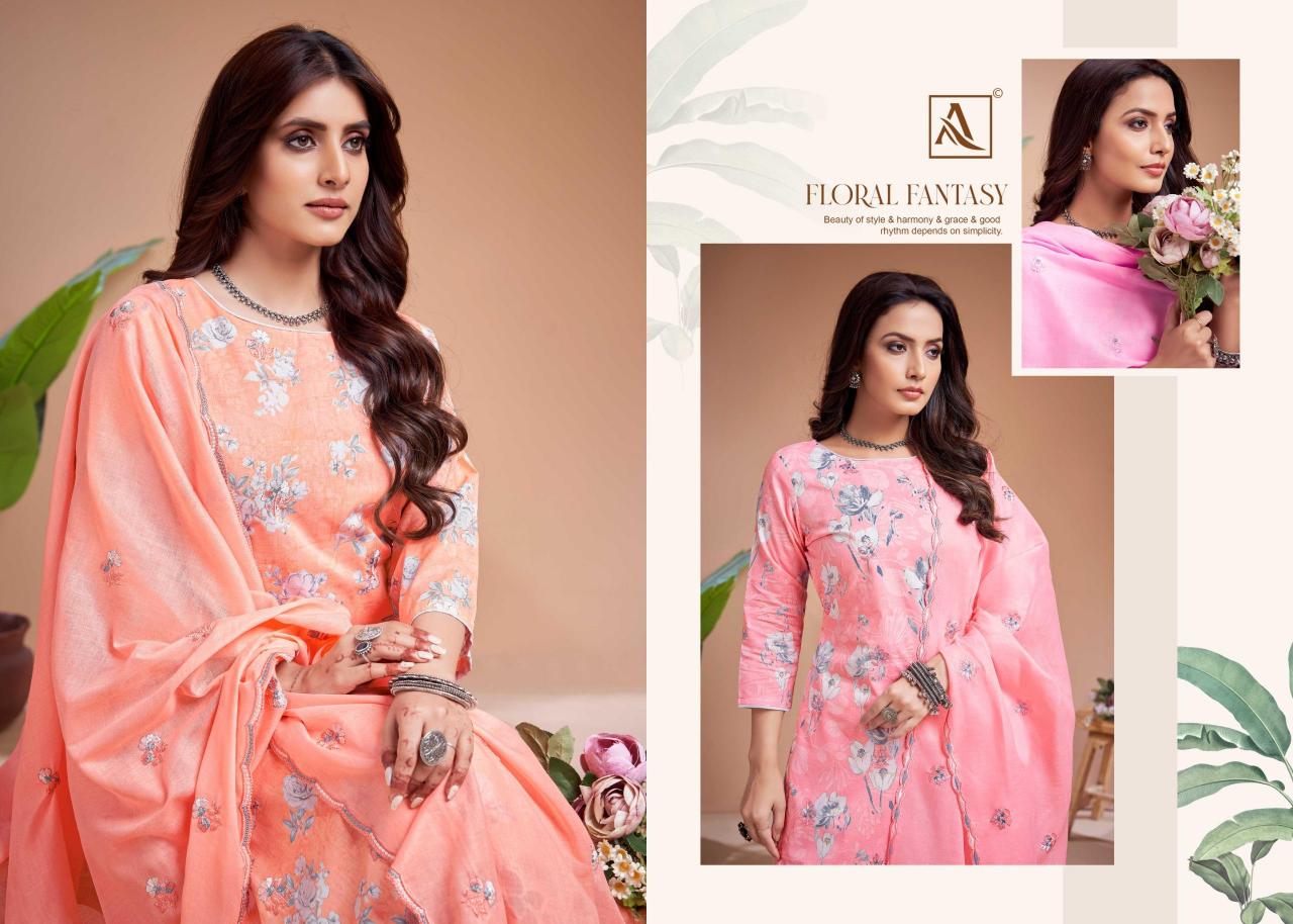 Alok Khadiza catalog dress material with price in surat 