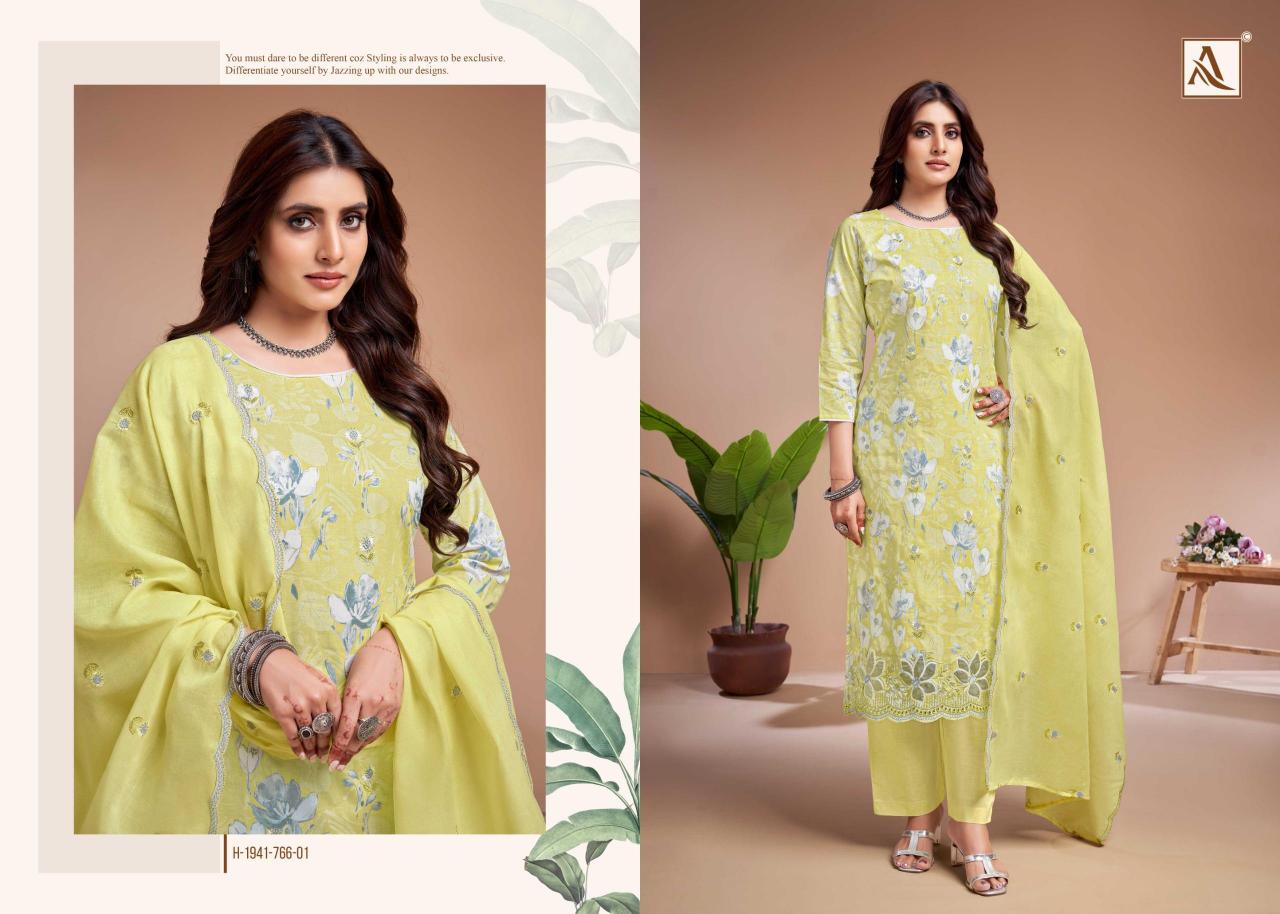 Alok Khadiza catalog dress material with price in surat 