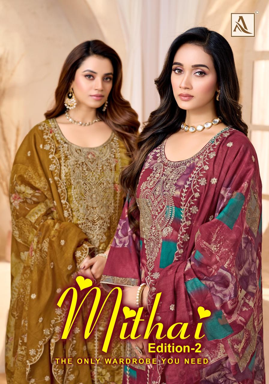 Alok Mithai vol 2 catalog cheap dress materials in surat online