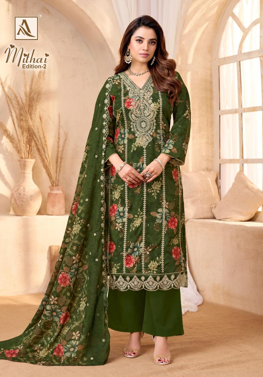 Alok Mithai vol 2 catalog cheap dress materials in surat online