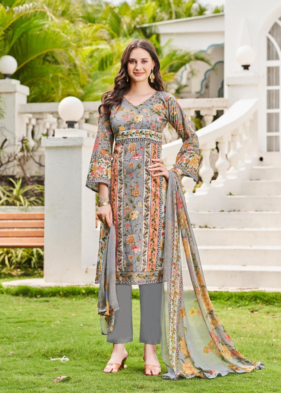 Alok Ocean catalog surat textile dress material wholesale market
