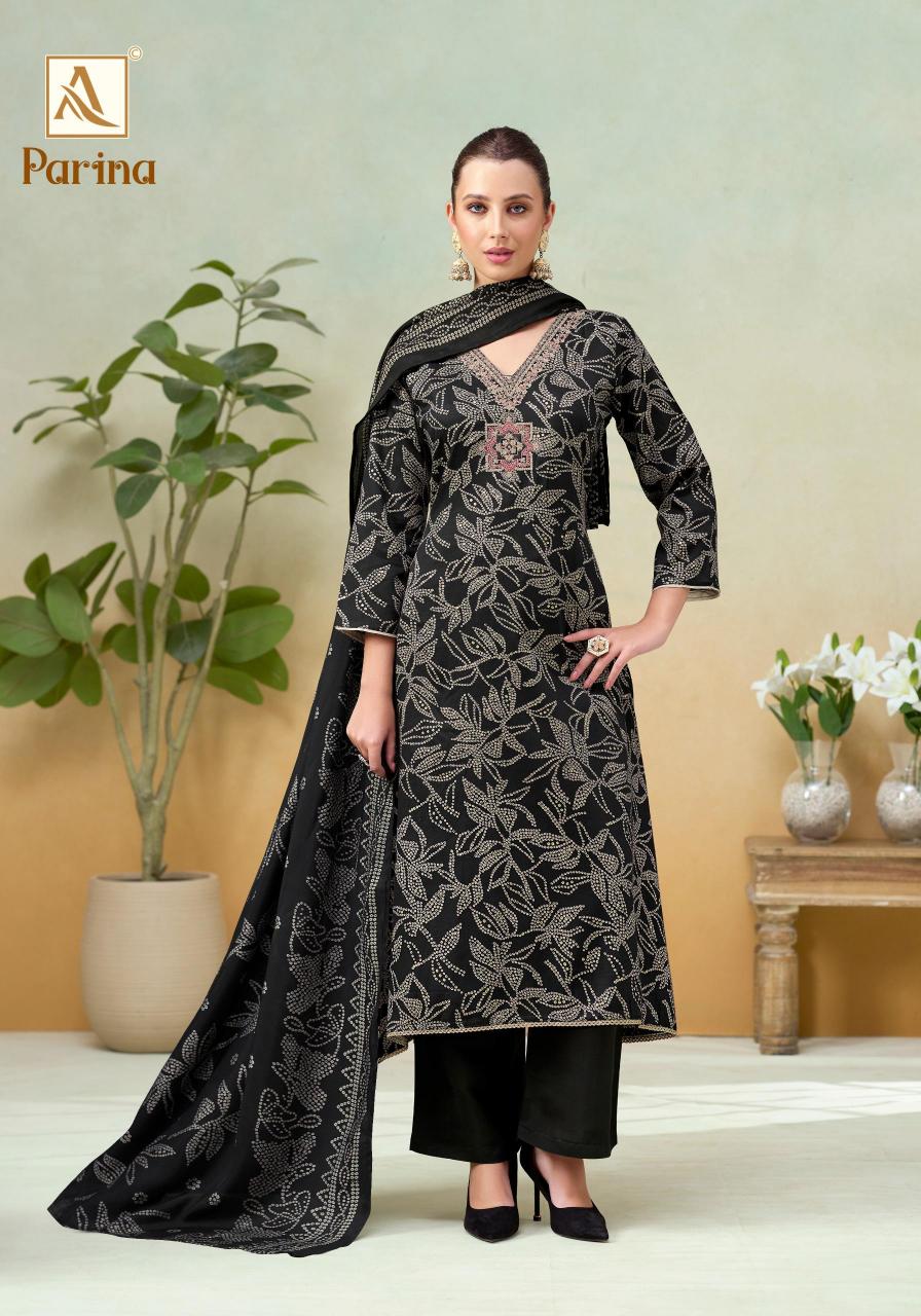 Alok Parina catalog surat fabric dress material