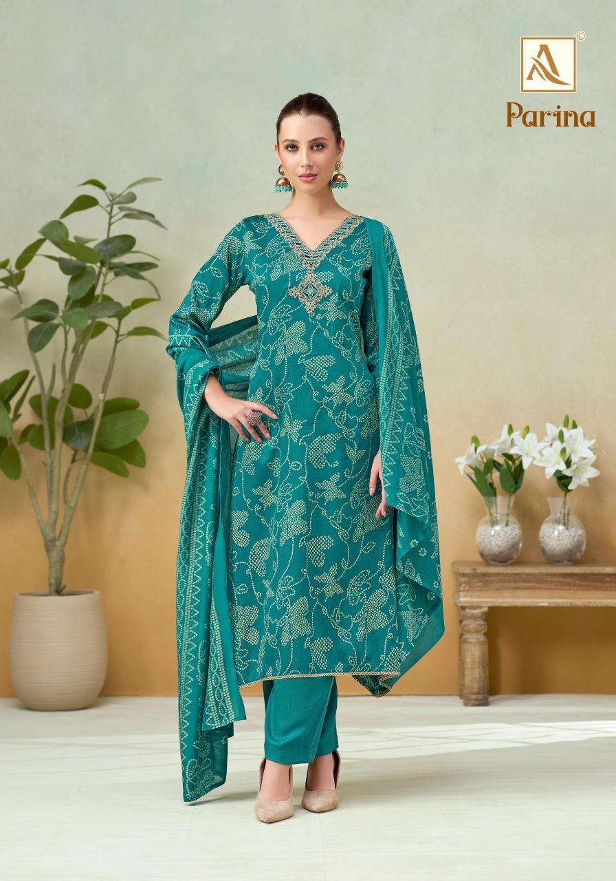 Alok Parina catalog surat fabric dress material