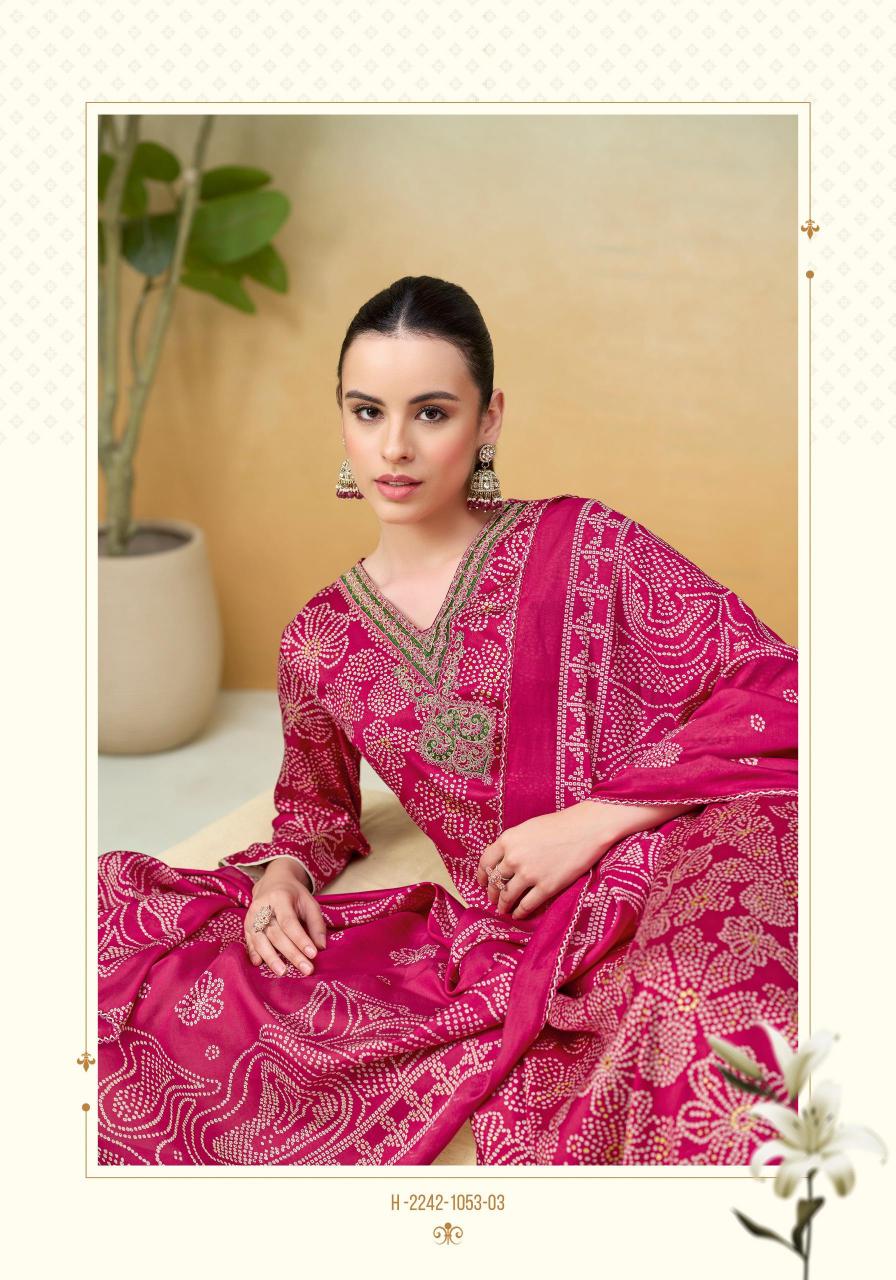 Alok Parina catalog surat fabric dress material