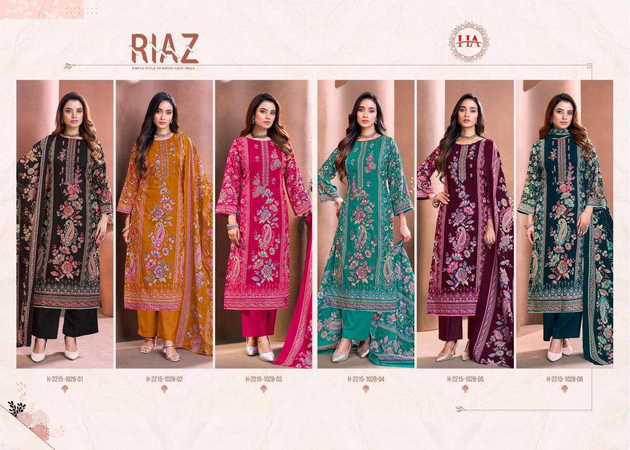 Alok Riaz catalog best manufacturer of designer dress material in surat website