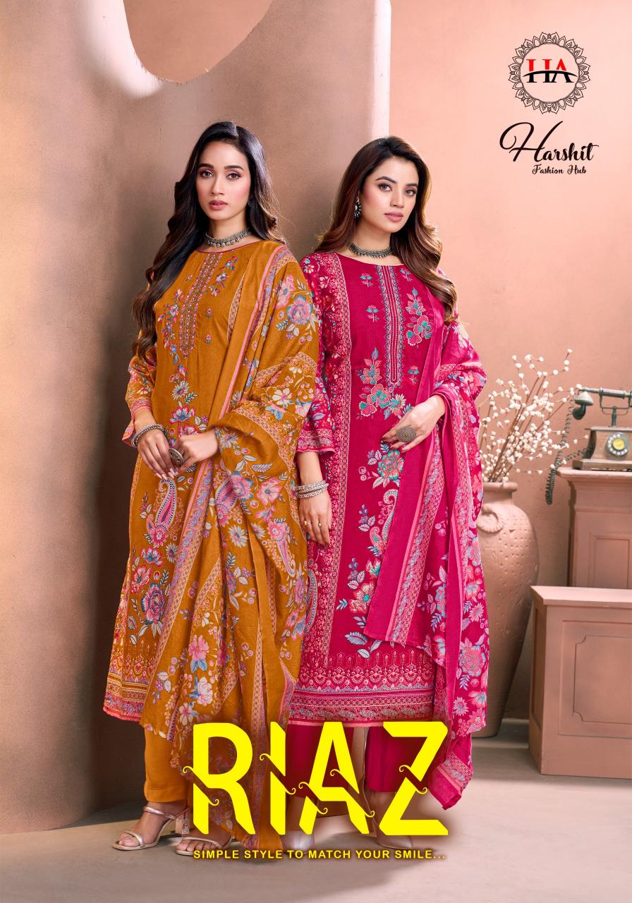 Alok Riaz catalog best manufacturer of designer dress material in surat website