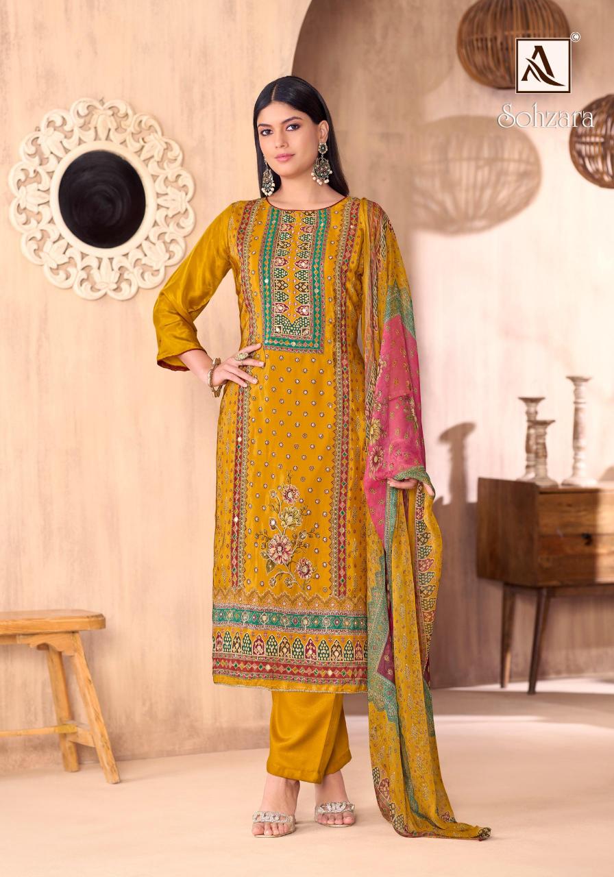 Alok Sohzara catalog best dress material in surat
