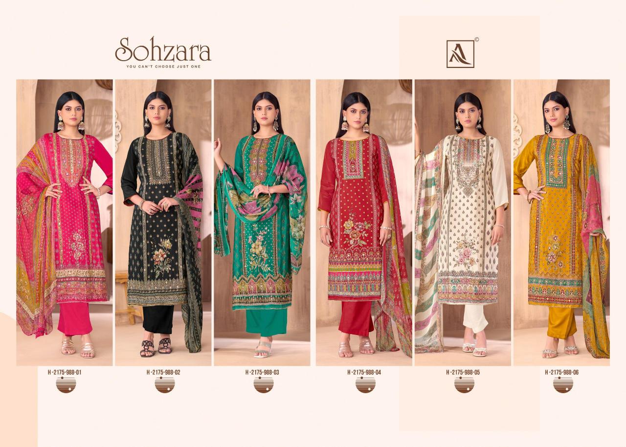 Alok Sohzara catalog best dress material in surat