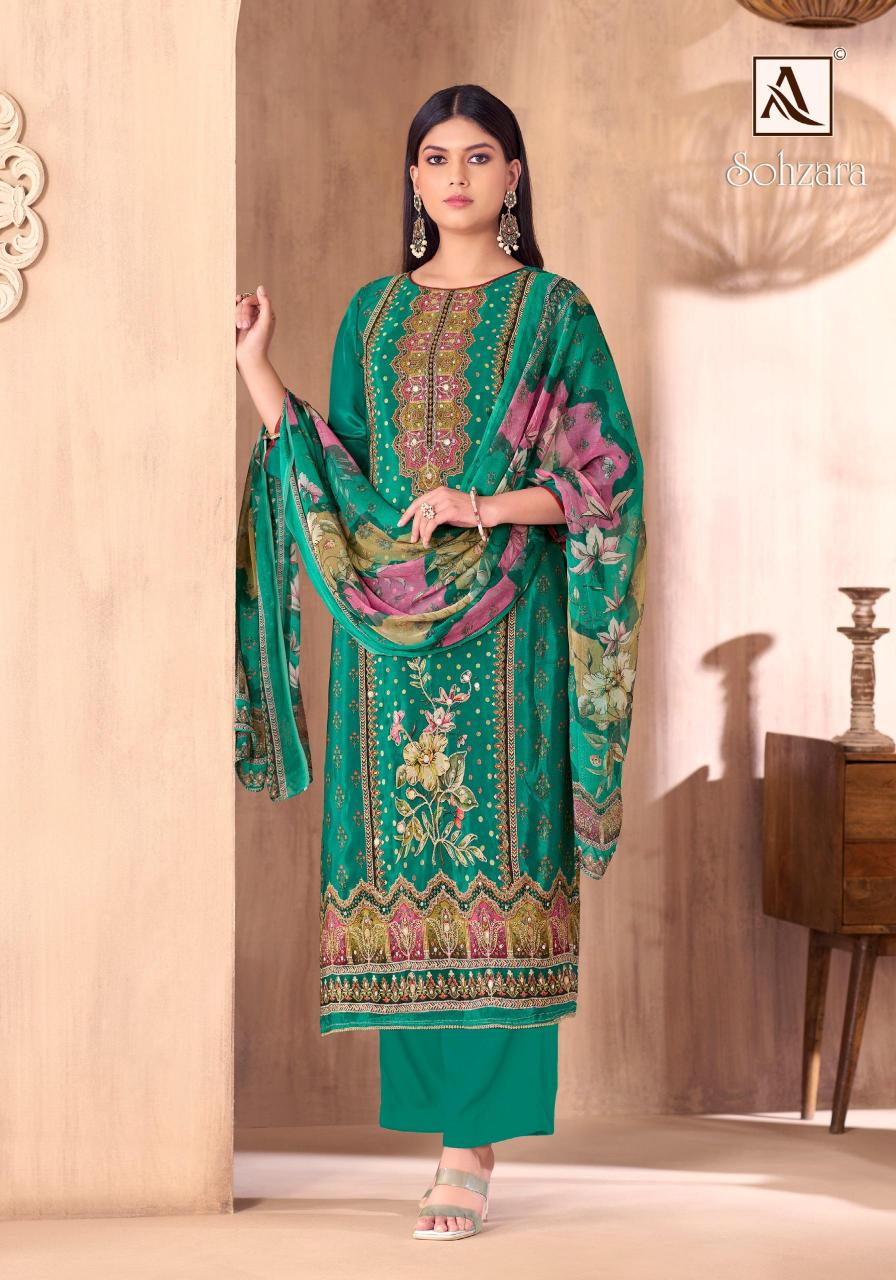 Alok Sohzara catalog best dress material in surat