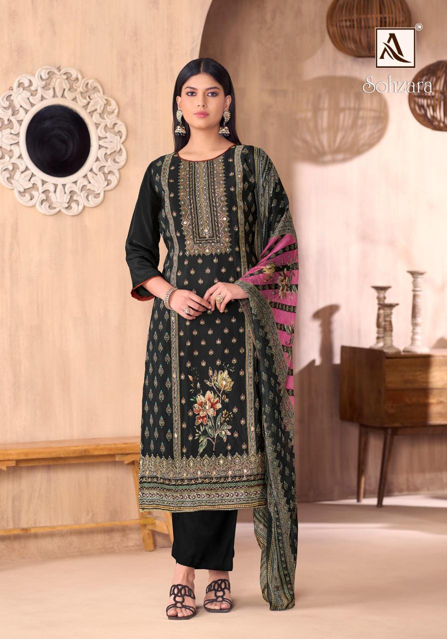 Alok Sohzara catalog best dress material in surat