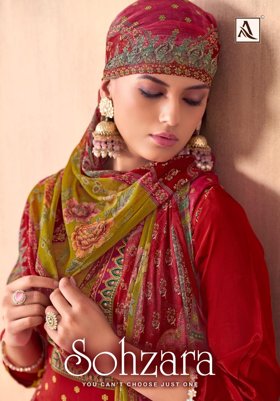 Alok Sohzara catalog best dress material in surat