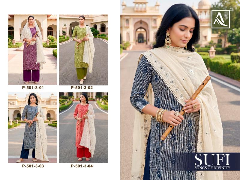 Alok Sufi catalog surat fabrics online dress material