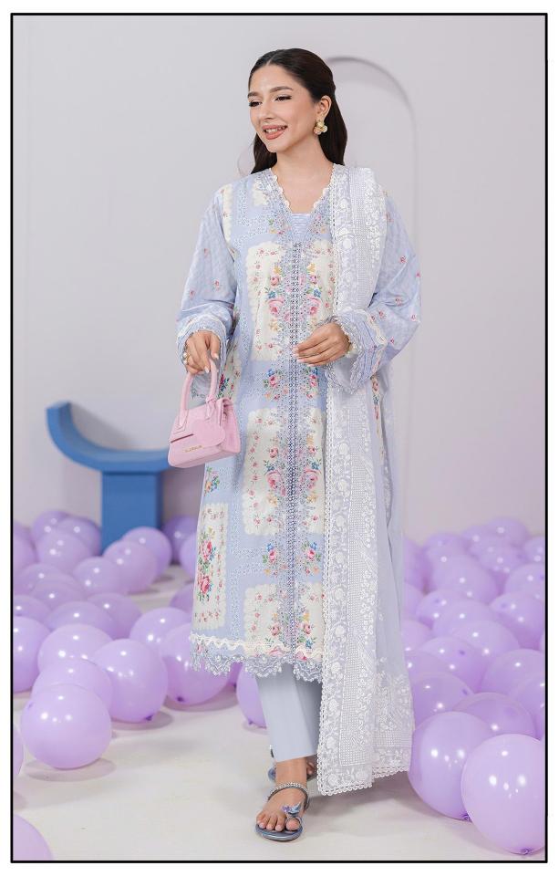 Alzohaib Az Aziza Vol 1 catalog Cotton Dupatta pakistani suits wholesale in dubai