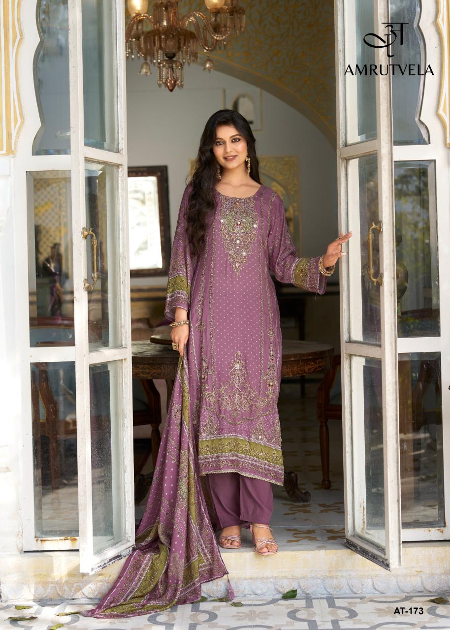 Amrutvela AT173 catalog pakistani suits wholesale in dubai