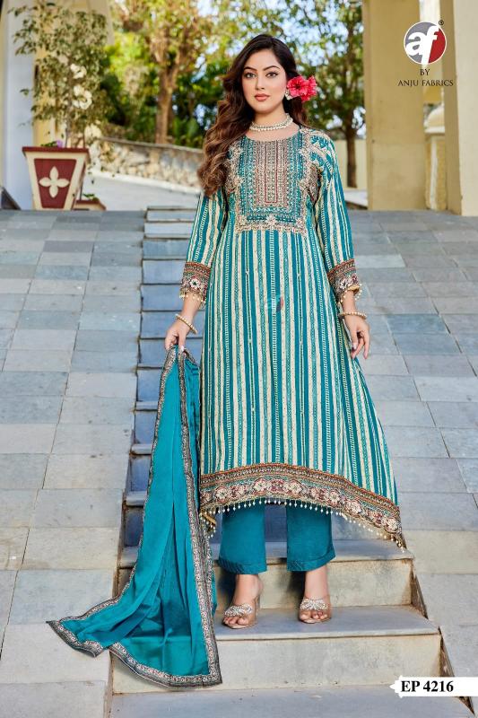 Anju Fabrics 4216 catalog kurtis wholesaler in uttarakhand