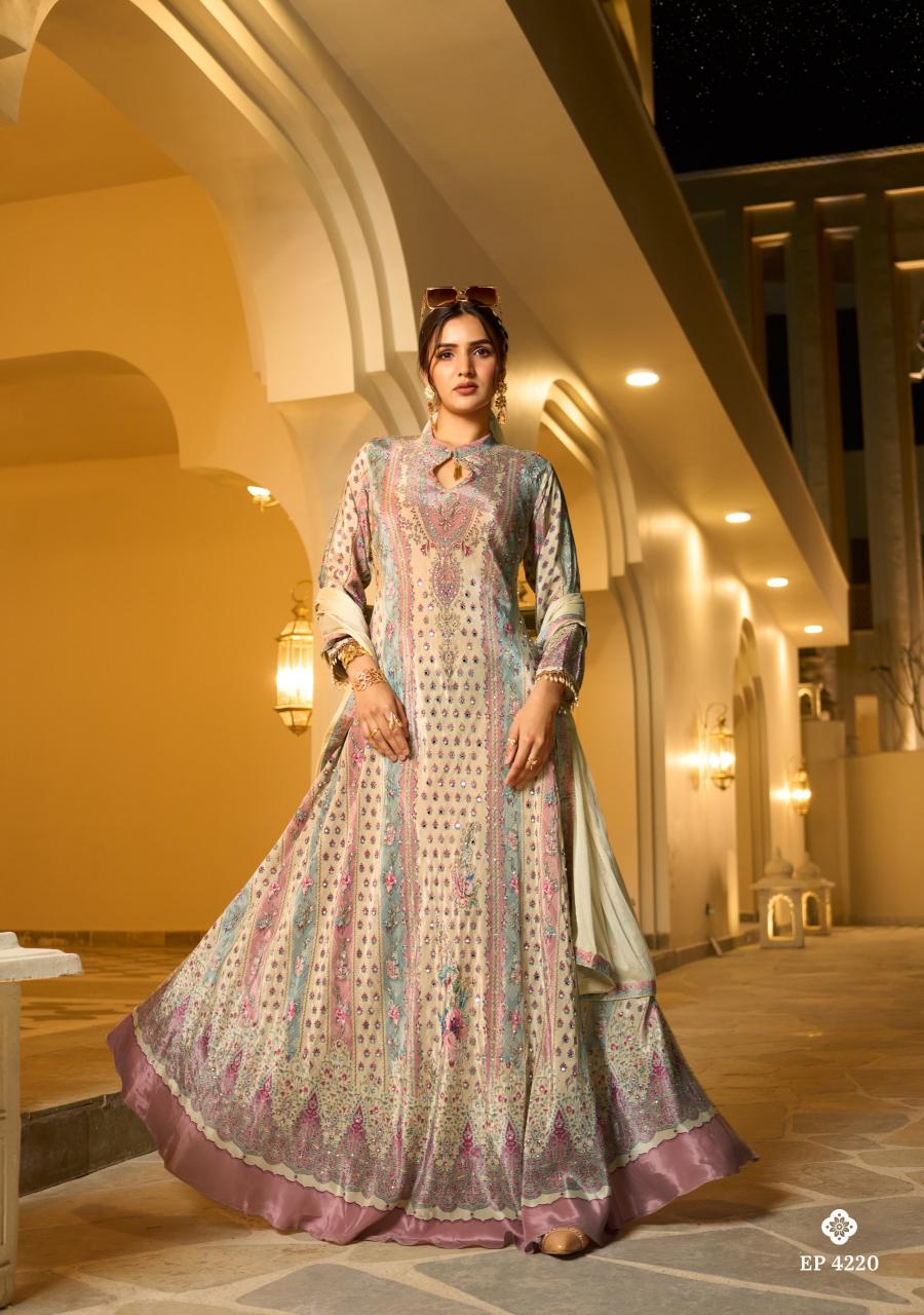 Anju Fabrics Dedaar catalog wholesalers in surat for kurtis