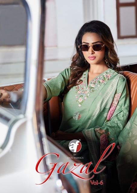 Anju Fabrics Gazal catalog ladies kurti wholesaler in ludhi