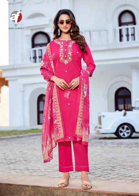 Anju Fabrics Gazal catalog ladies kurti wholesaler in ludhi