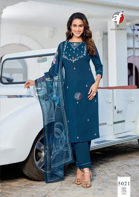 Anju Fabrics Gazal catalog ladies kurti wholesaler in ludhi