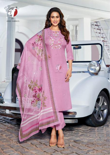 Anju Fabrics Gazal catalog ladies kurti wholesaler in ludhi