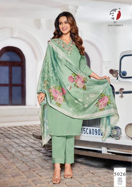 Anju Fabrics Gazal catalog ladies kurti wholesaler in ludhi