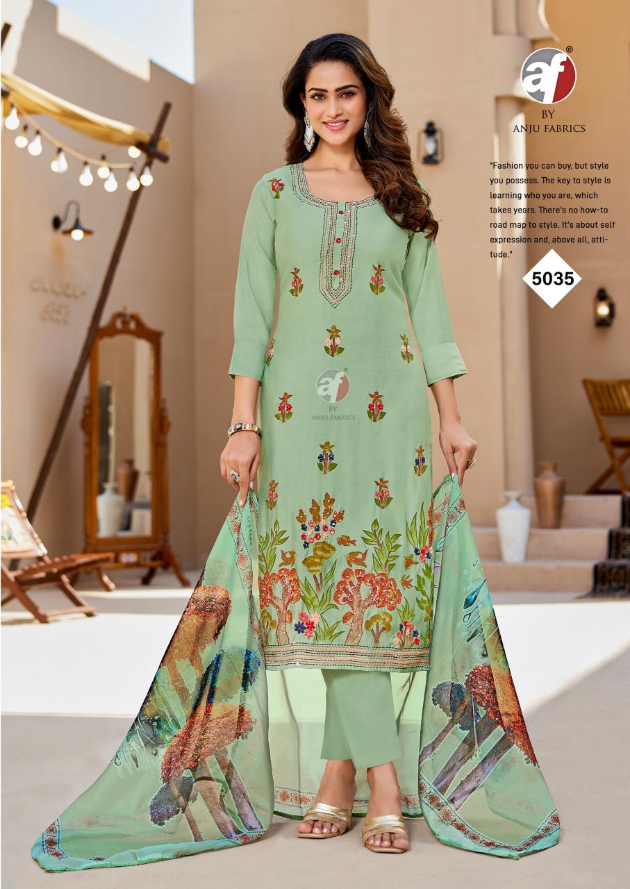 Anju Fabrics Kalakrati catalog branded kurtis b2b wholesale