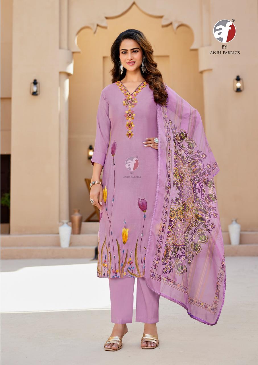 Anju Fabrics Kalakrati catalog branded kurtis b2b wholesale
