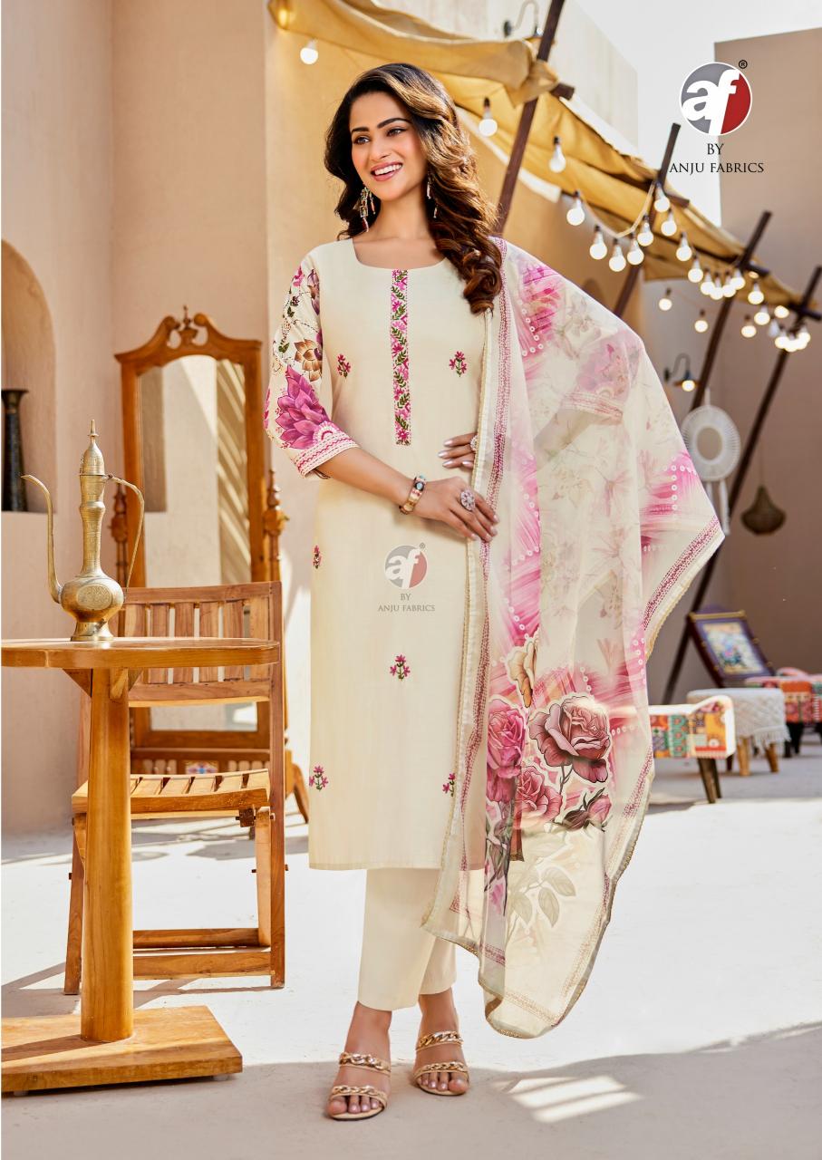 Anju Fabrics Kalakrati catalog branded kurtis b2b wholesale