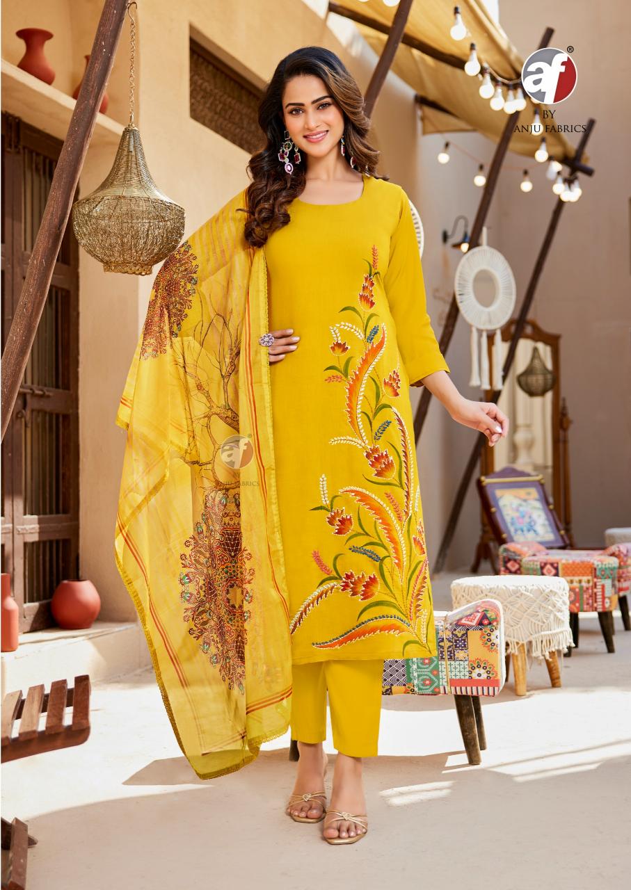 Anju Fabrics Kalakrati catalog branded kurtis b2b wholesale