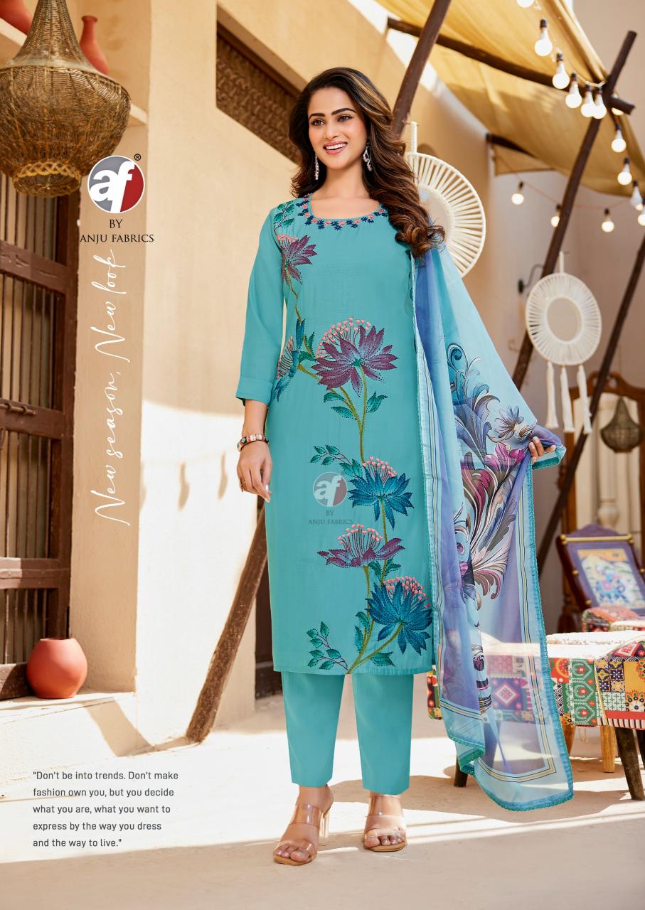 Anju Fabrics Kalakrati catalog branded kurtis b2b wholesale