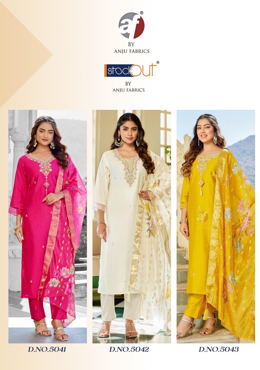 Anju Fabrics Mayra catalog branded kurtis wholesale in surat