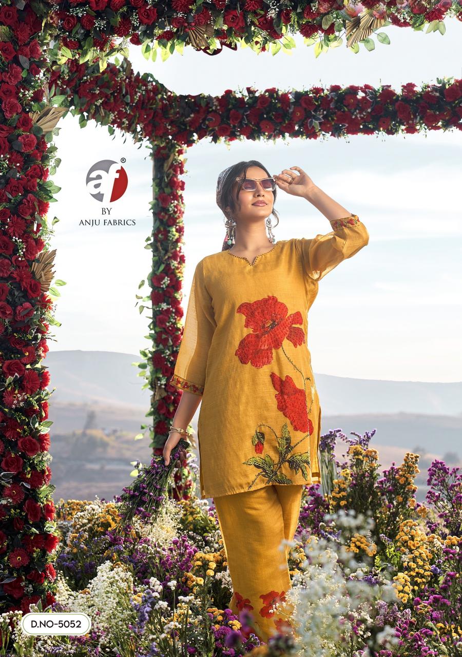 Anju Fabrics Royal peacock catalog coord set manufacturers in delhi