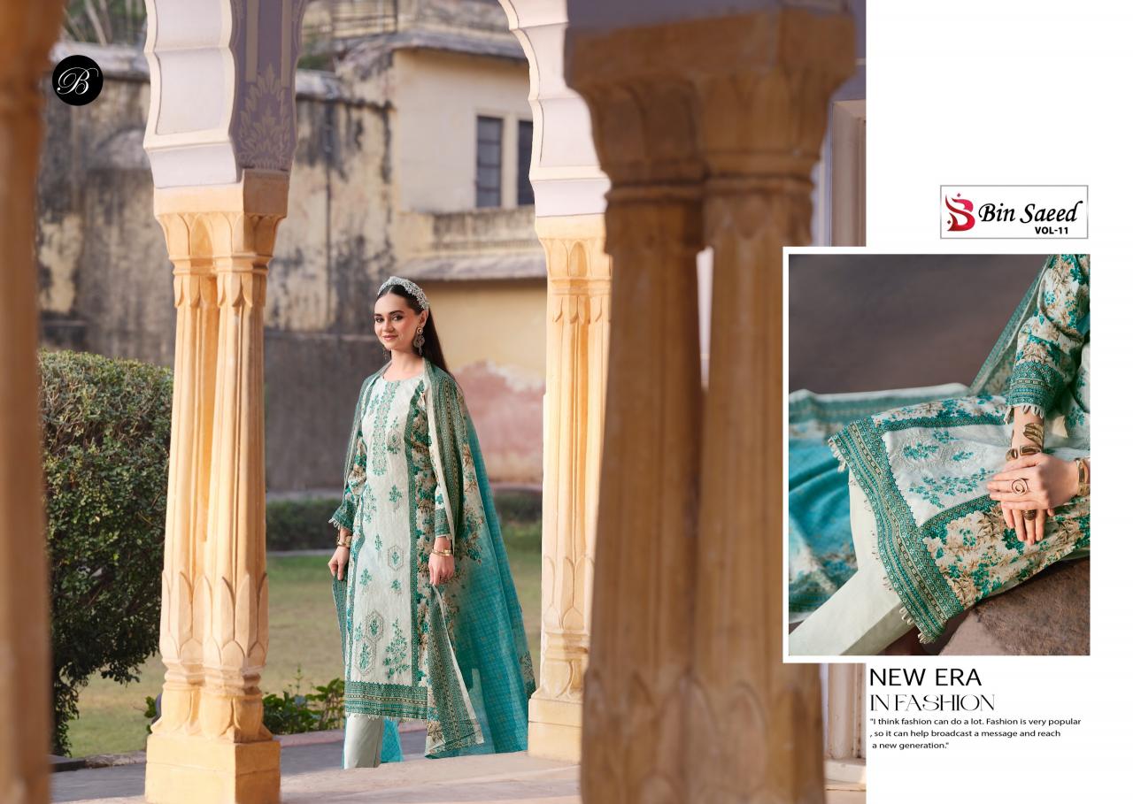 Belliza Bin Saeed Vol 11 catalog best online wholesaler of dress materials in surat