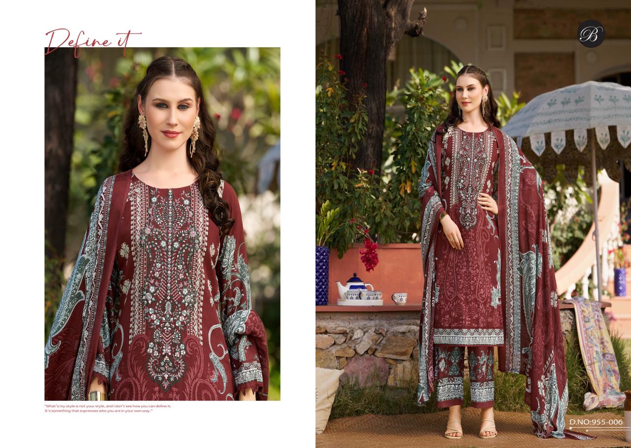 BelliZa Dilkhush vol 3 catalog wholesale dress material dealers in surat