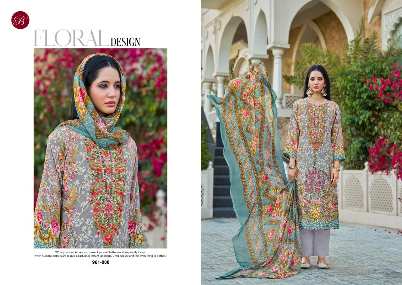 BelliZa Gazal vol 2 Catalog wholesale dress material distributors surat