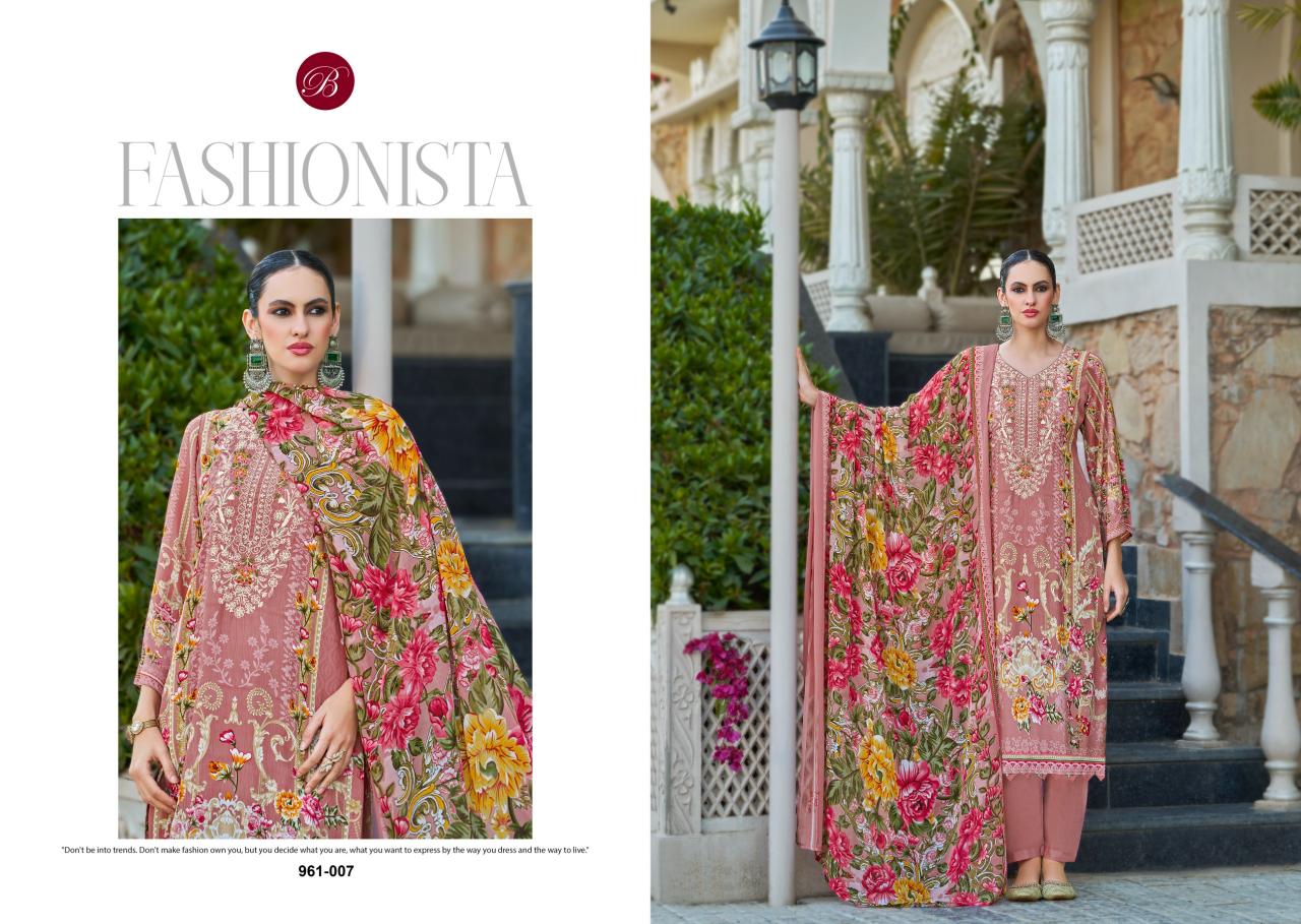 BelliZa Gazal vol 2 Catalog wholesale dress material distributors surat