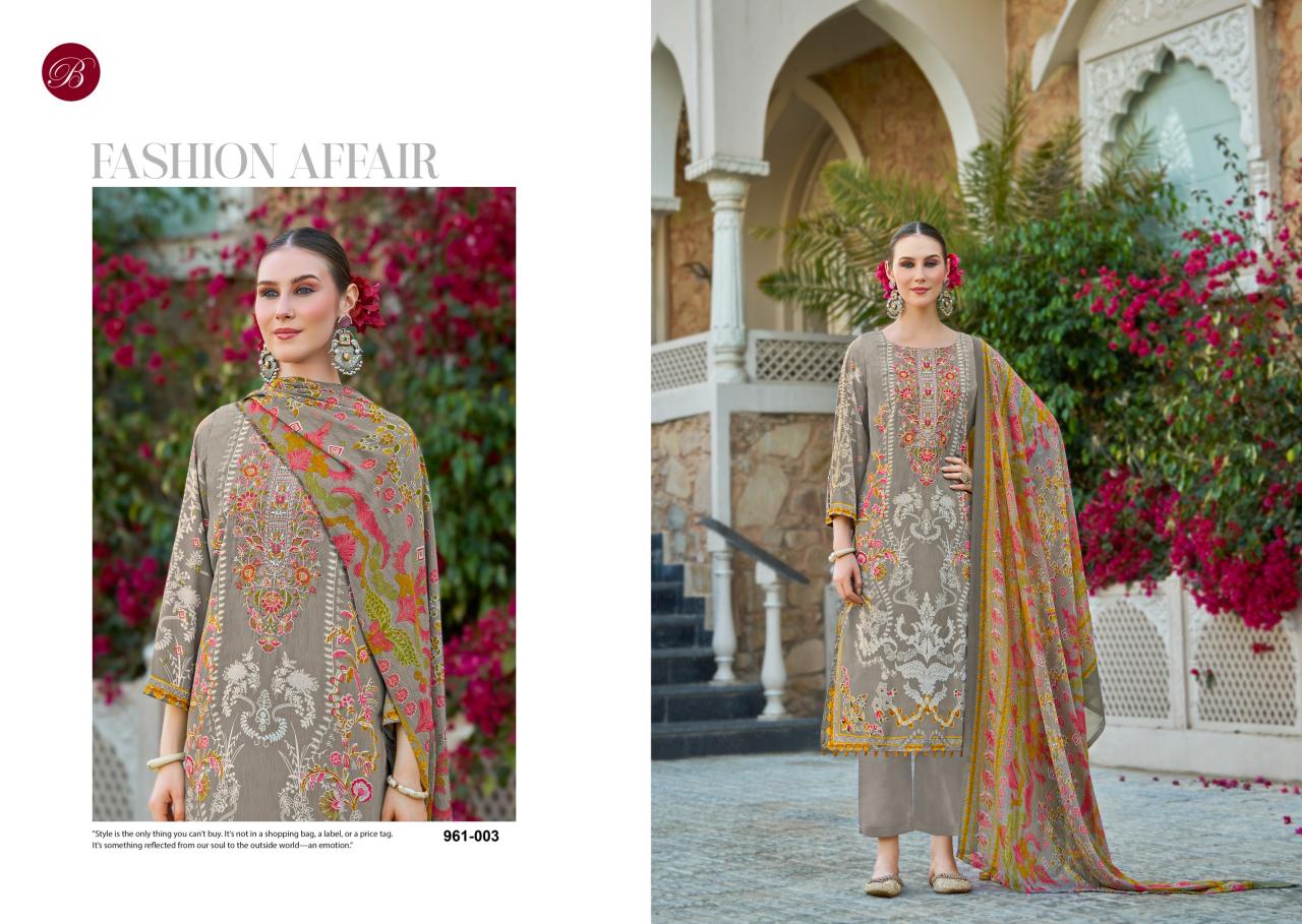 BelliZa Gazal vol 2 Catalog wholesale dress material distributors surat