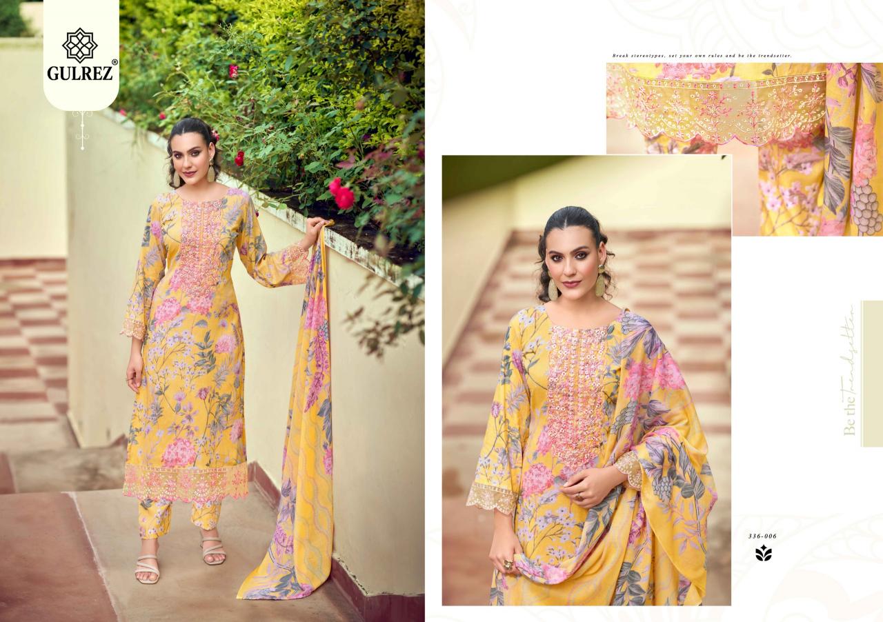 Belliza Gulrez Hiba catalog rajasthan dress material surat gujarat