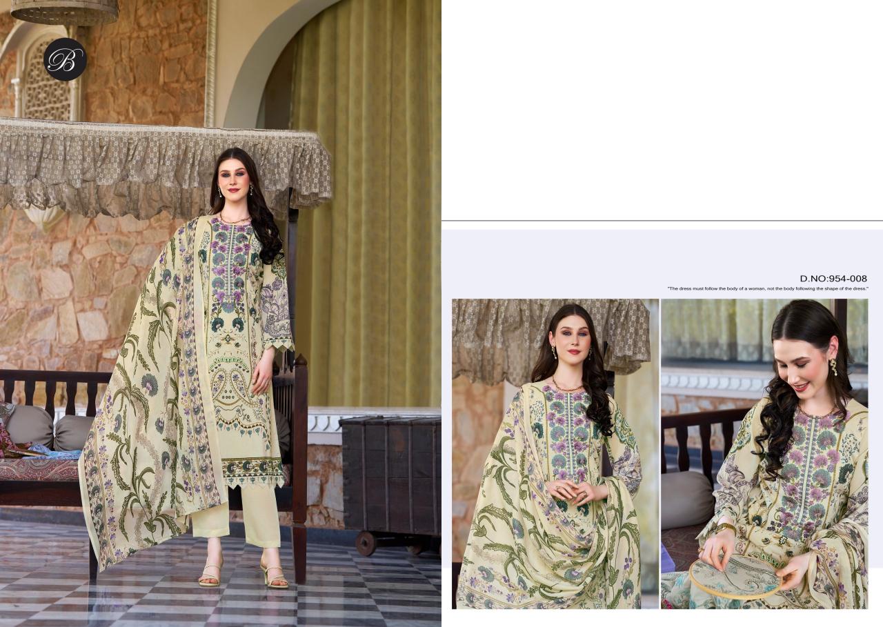 Belliza Naira Vol 132 catalog cotton dress material manufacturers in surat