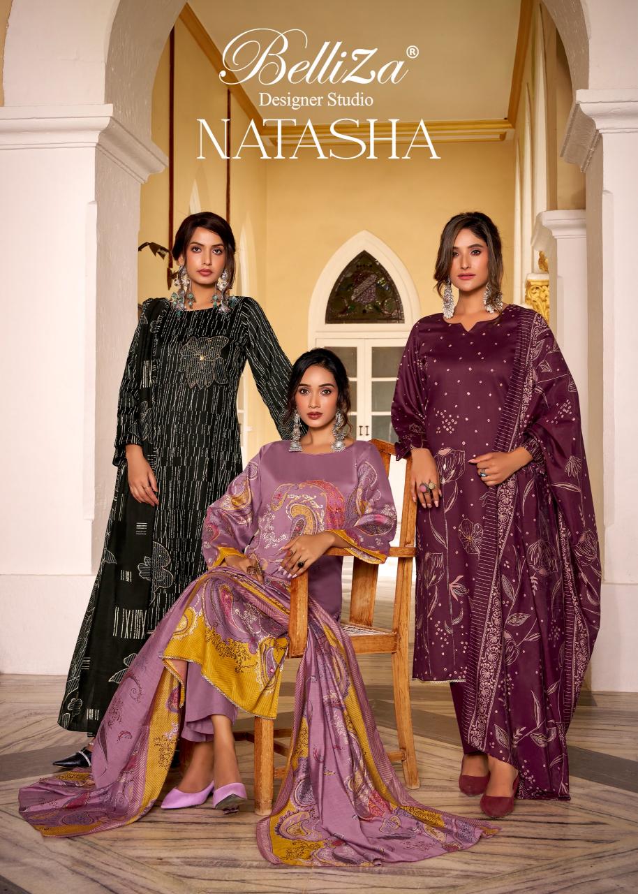 BelliZa Natasha catalog surat dress material wholesale market online
