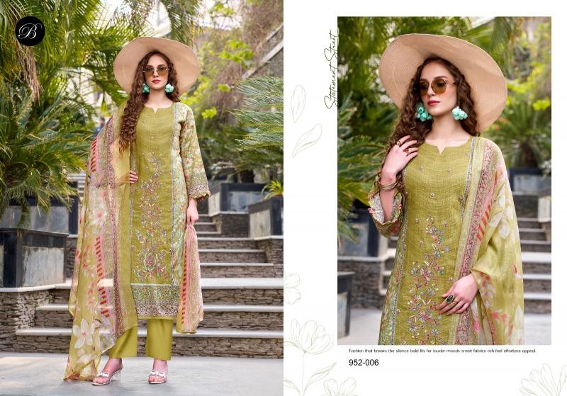 BelliZa Rehana catalog cotton dress material surat